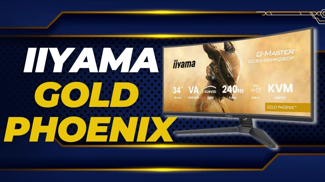 iiyama Gold Phoenix GCB3486WQSCP - budżetowy zakrzywiony monitor z odświeżaniem 240Hz!