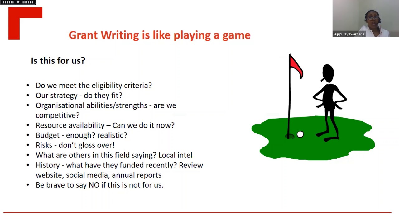 Grant Writing Support: Applying for Community Grants