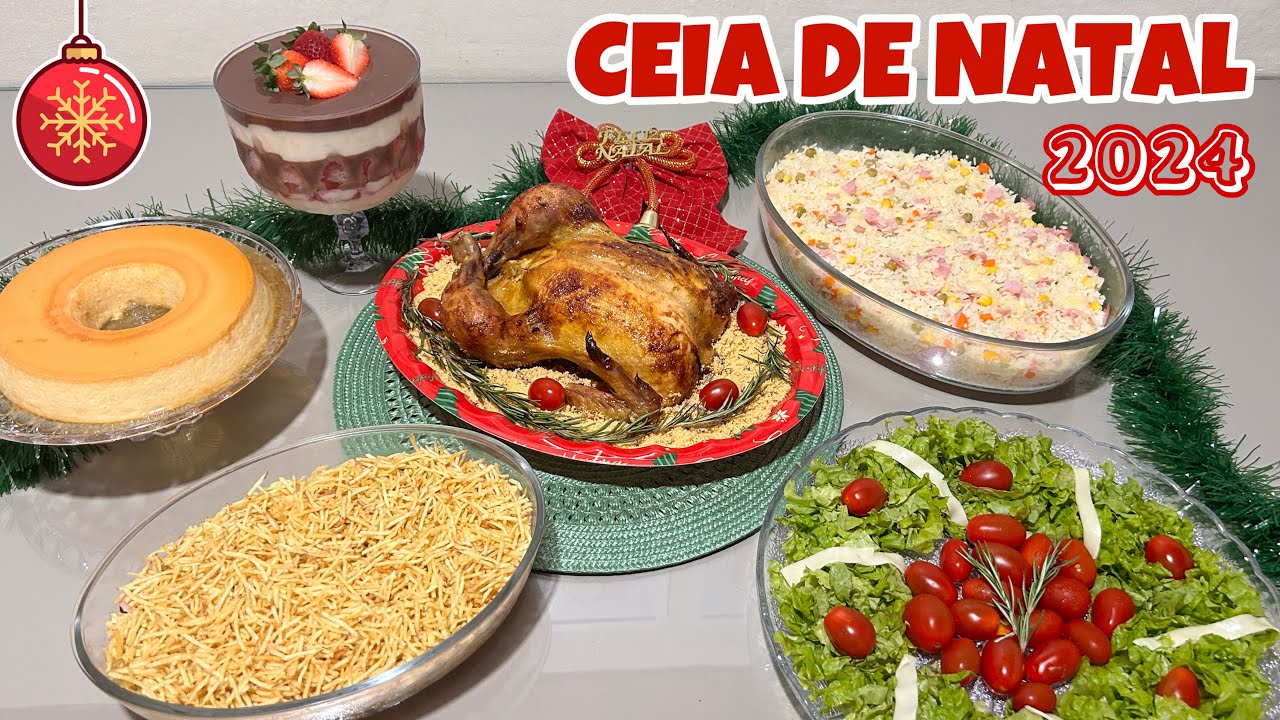 CEIA DE NATAL COMPLETA POR R$ 150,00 EM 2024 (para 6 pessoas)