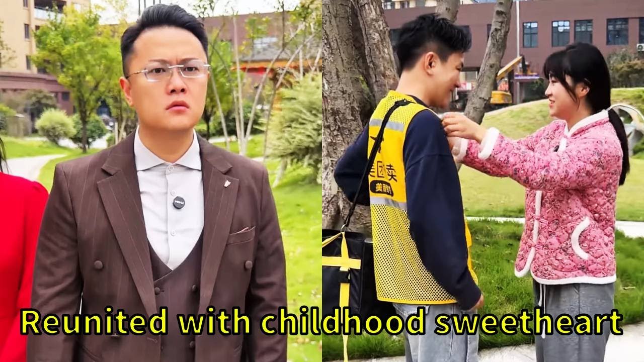 The boss was interviewing a nanny when it turned out to be his childhood sweetheart!