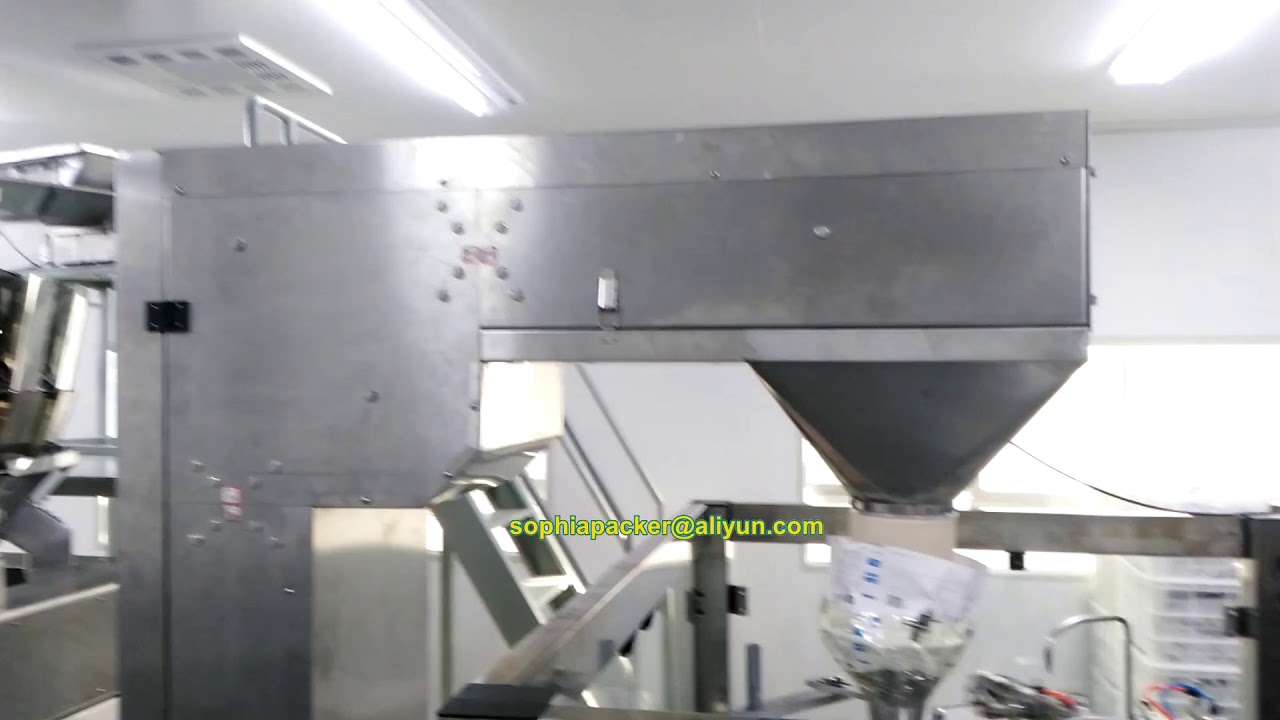 Mixed nut automatic counting filling packing solution