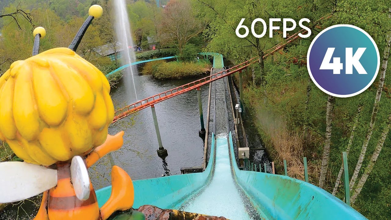 Maya Splash - Plopsa Coo (4K 60fps Onride POV)