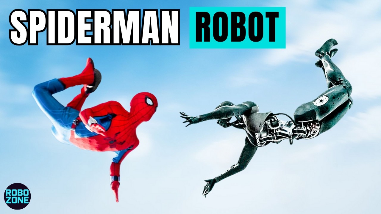 Real Spiderman Robot: Disney's Stuntronics Revealed