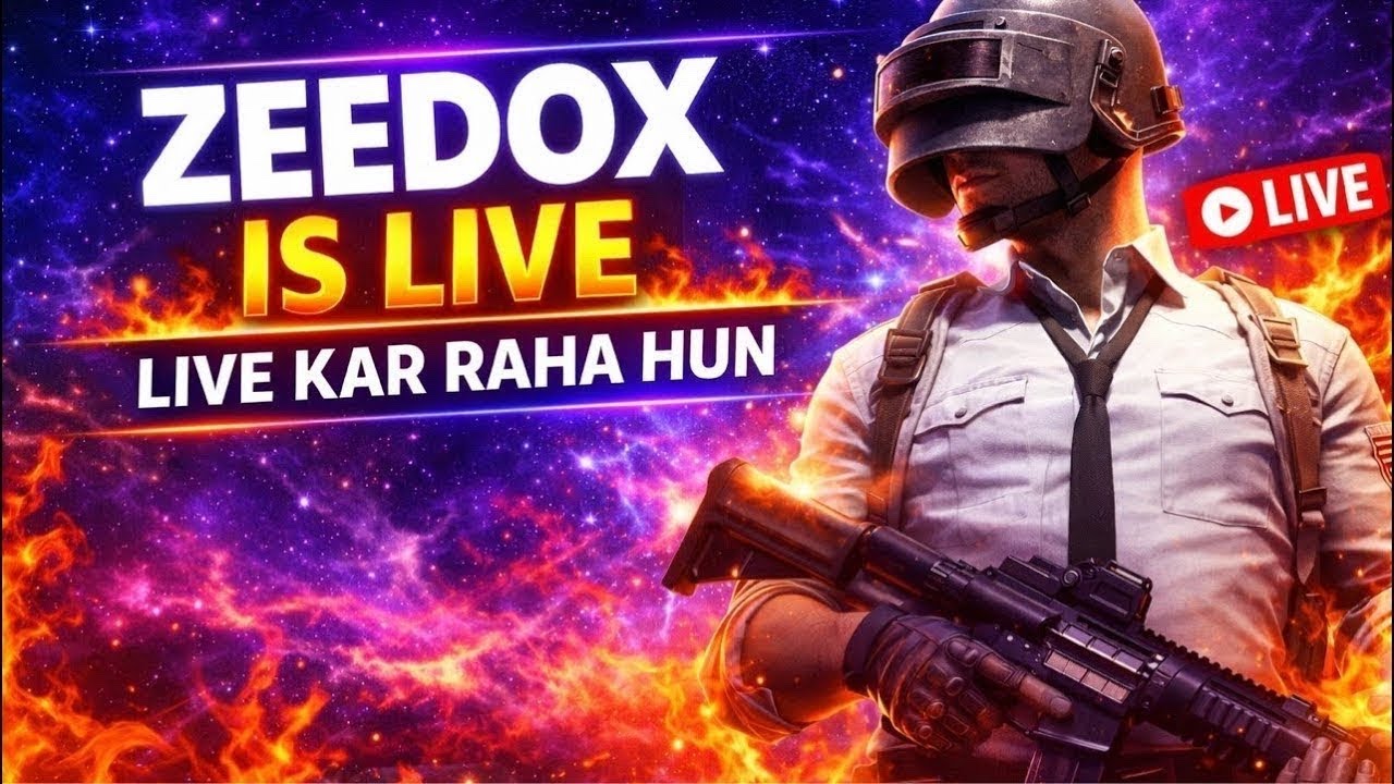 🚀 ZEEDOX LIVE | PUBG Mobile Scrims | Galaxy Action & Epic Plays! 🌌🔥