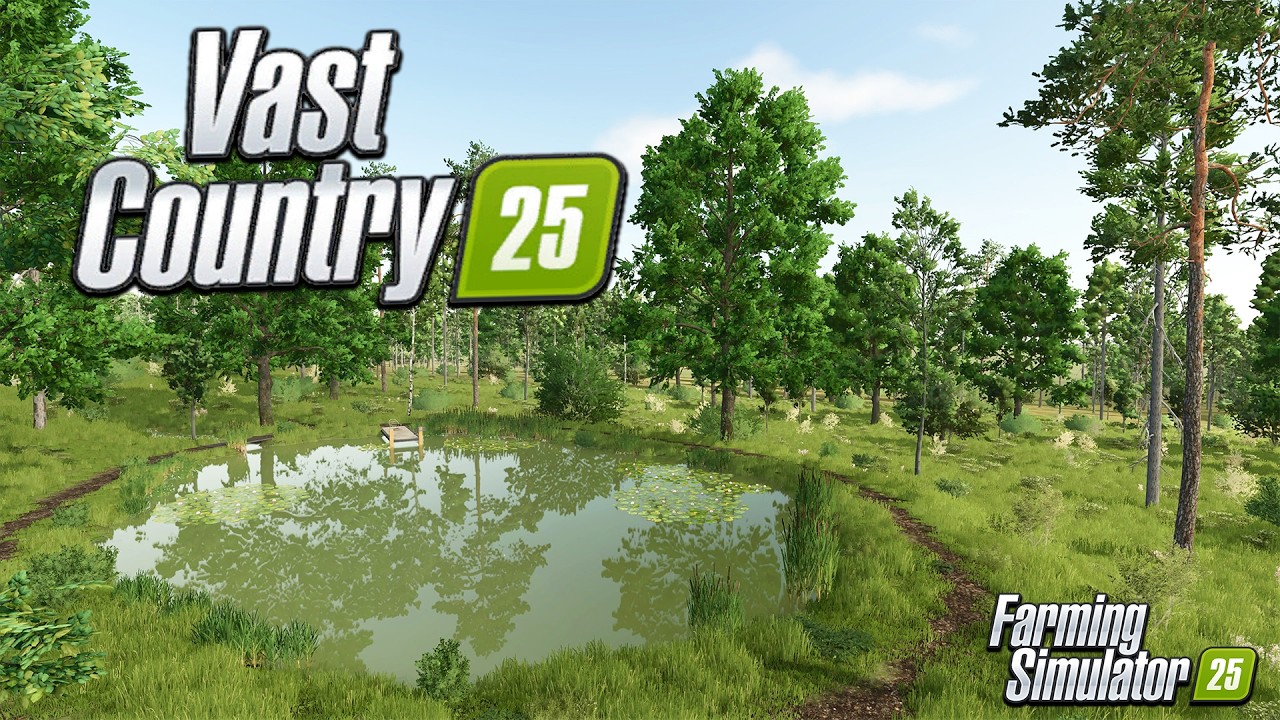 VAST COUNTRY 25?! NEW MOD MAP! (TOUR/REVIEW!) Farming Simulator 25