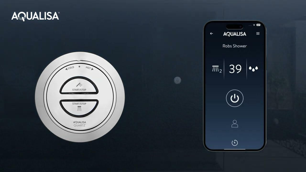How to Connect your Shower without a screen - Aqualisa Smart Shower App - 2024