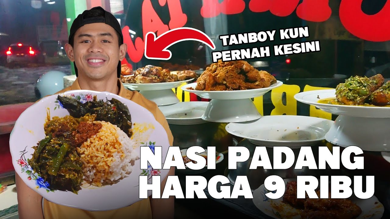 Tanboy kun pernah makan disini | Ga nyangka Nasi padang cuma 9 Ribu!!!
