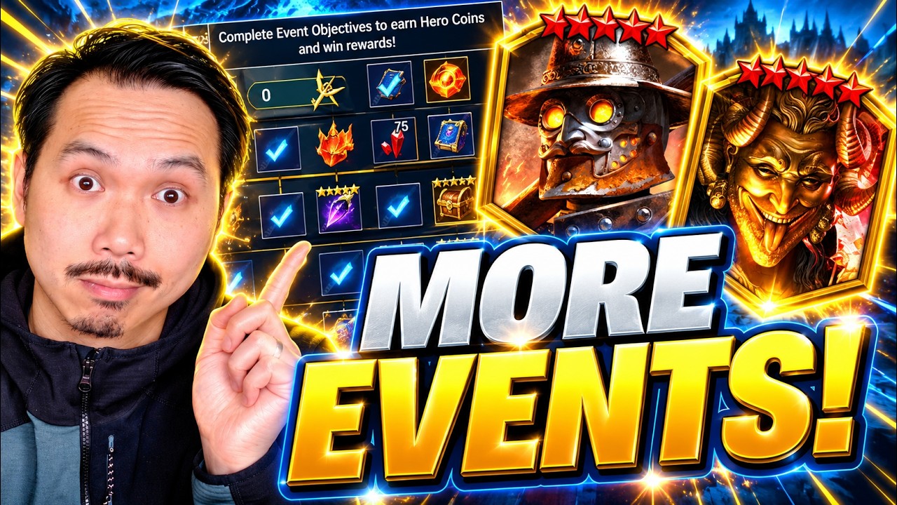 WHICH WOULD YOU PICK? PROGRESSIVE EVENTS ADDED TO TINMAN HERO'S PATH! | RAID: SHADOW LEGENDS