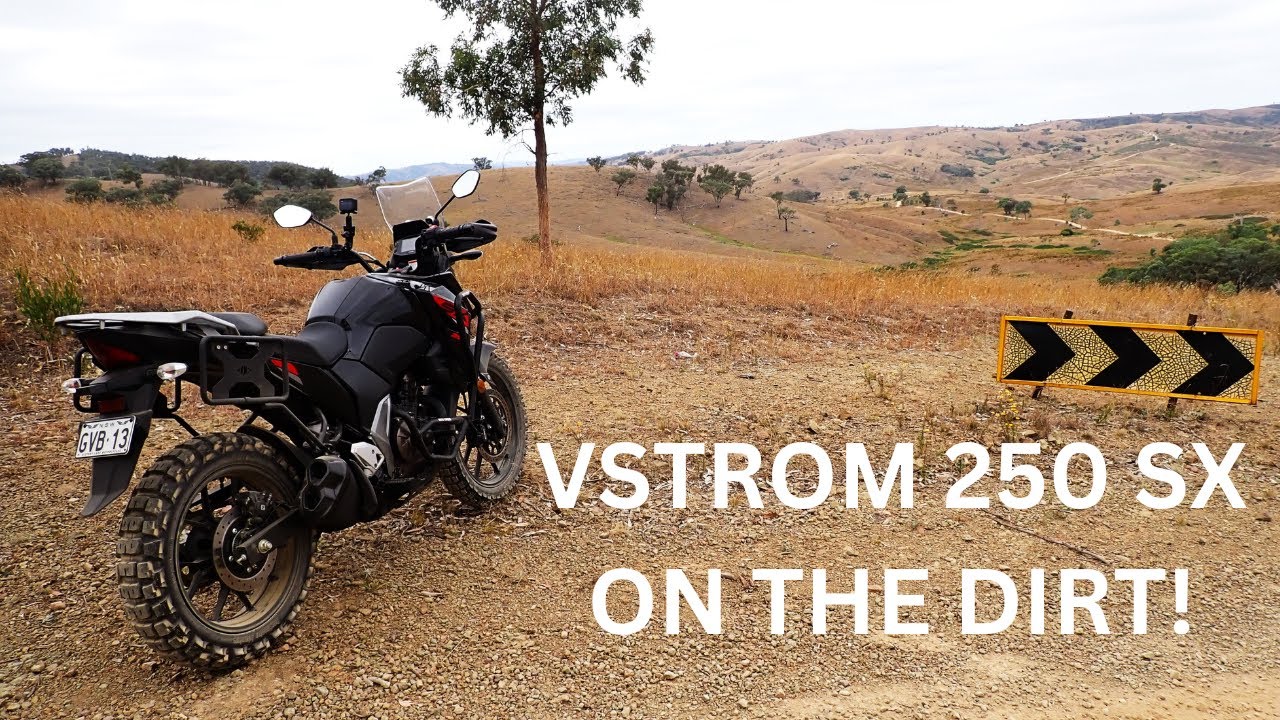 Suzuki Vstrom 250 SX - A long day on the dirt!