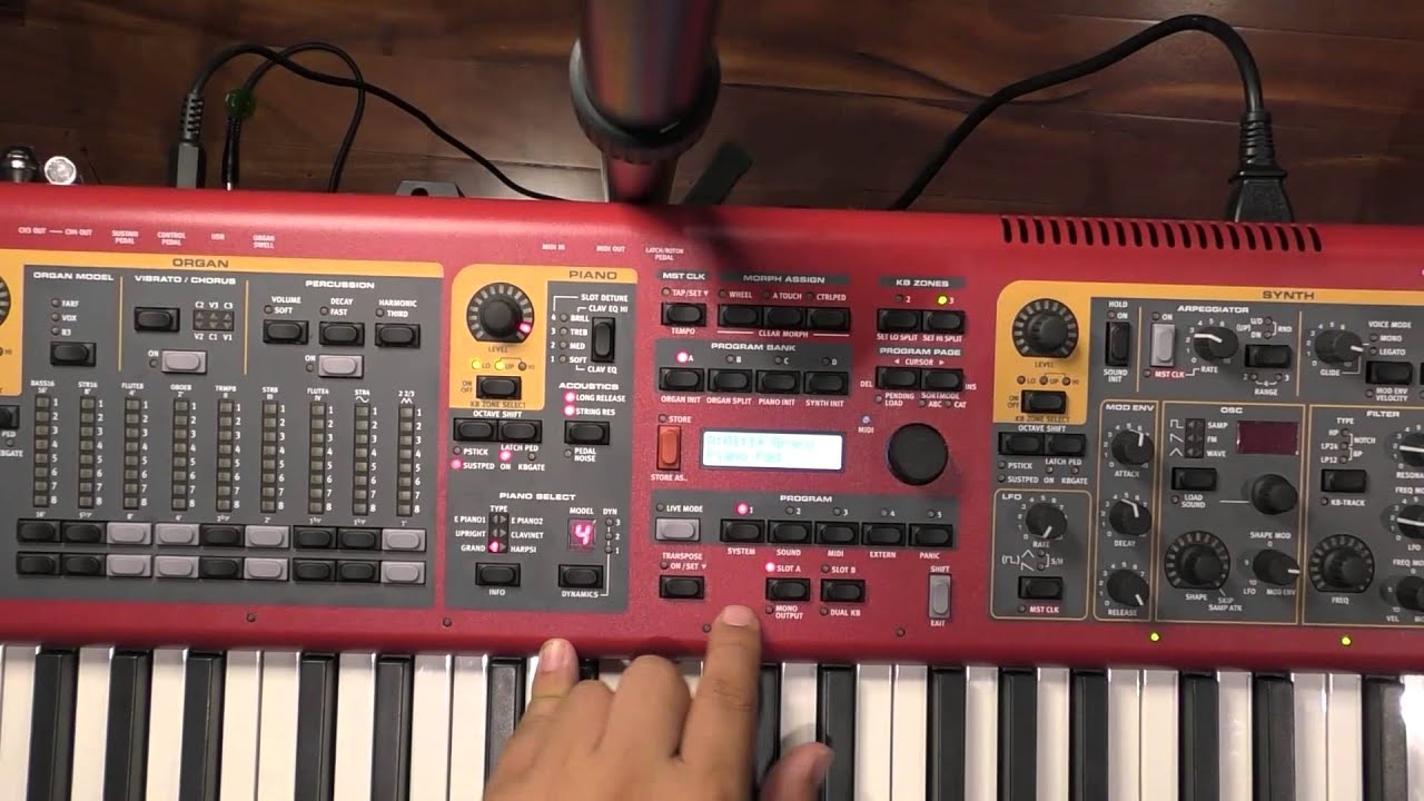 Nord Stage2 EX Tutorial #3:Keyboard Piano engine