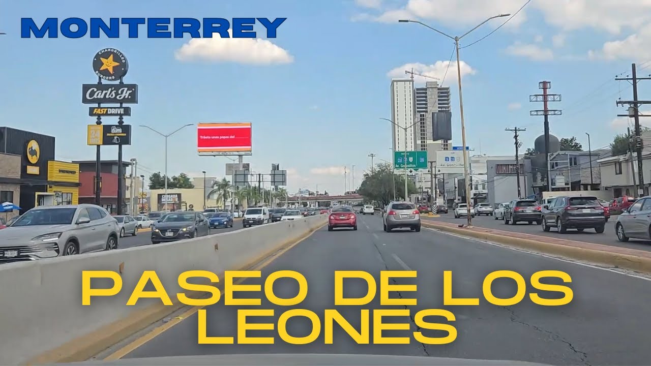 ¡Así empiezan a levantarse los edificios en esta MODERNA avenida de MONTERREY! 🏢🏬🏥🏤