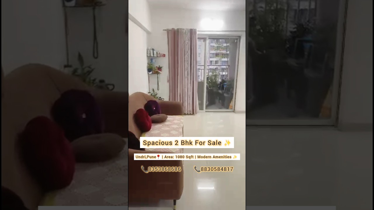 2 Bhk For sale In Undri, Pune📍| 📞8353868686 📞8830584817 #pune #puneproperty