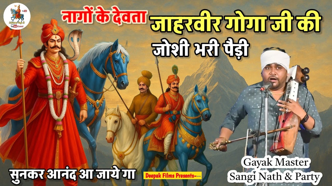  जाहरवीर गोगा जी की जोश भरी पैड़ी |Jaharveer Goga ji ki Amr paidi| Sangi Nath & Party 