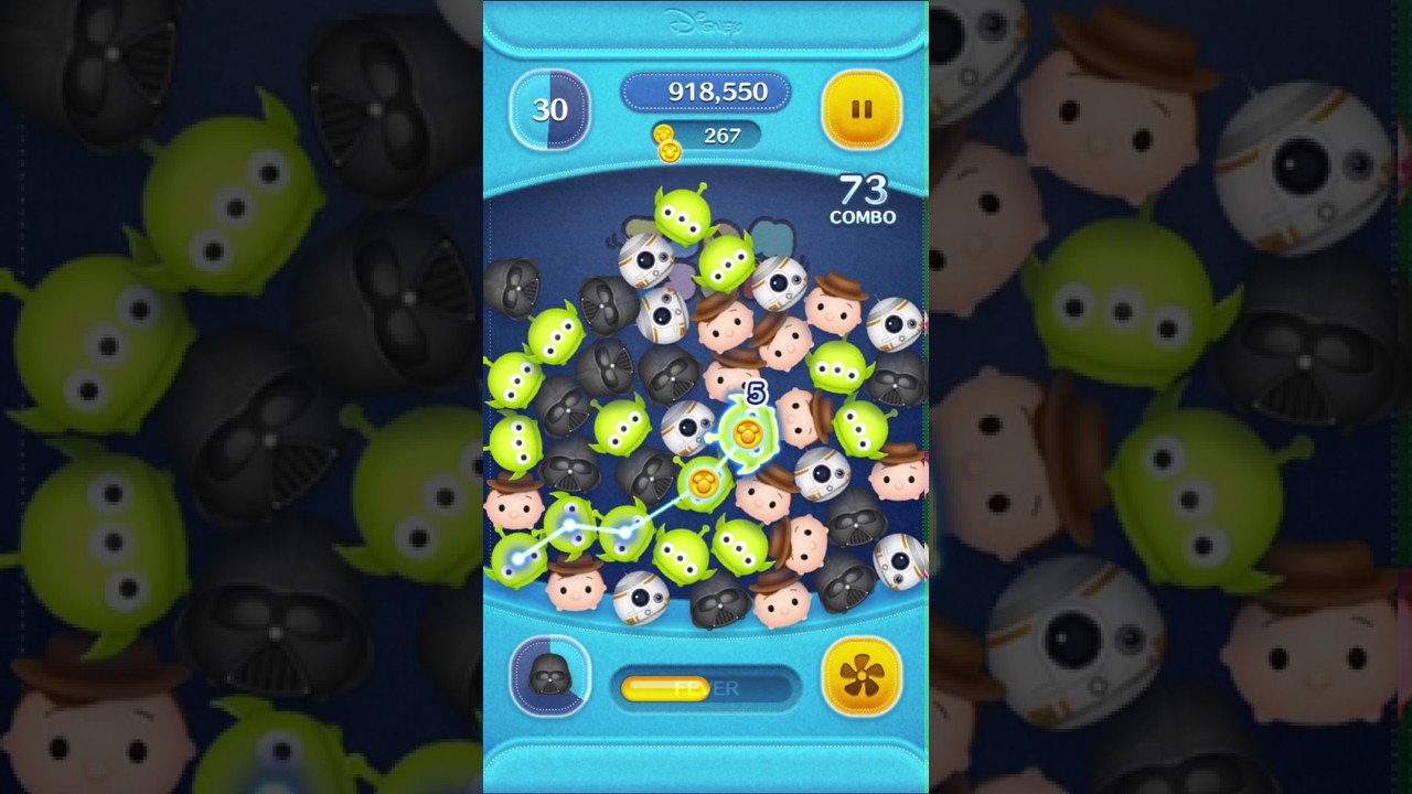 How to get a 125+ Combo with Darth Vader | Tsum Tsum
