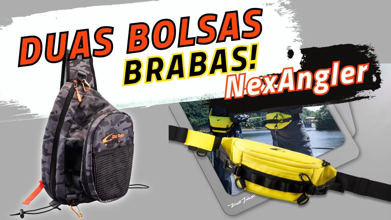A MELHOR BOLSA DE PESCA CUSTO-BENEF&Iacute;CIO? Review NexAngler Completo! 🔥 #aliexpress
