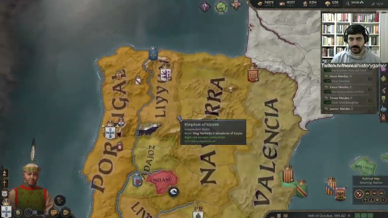 Medieval historian plays Crusader Kings III. Creating the Portuguese Empire - Episode 20