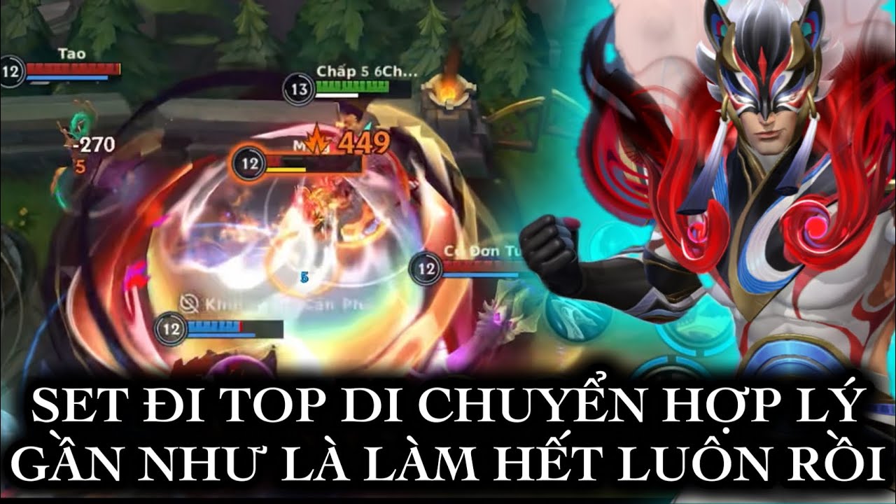 [LMHT:TỐC CHIẾN] SET ĐI TOP DI CHUYỂN HỌP LÝ ĐÁNH CHO TEAM BẠN DUỐI LUÔN