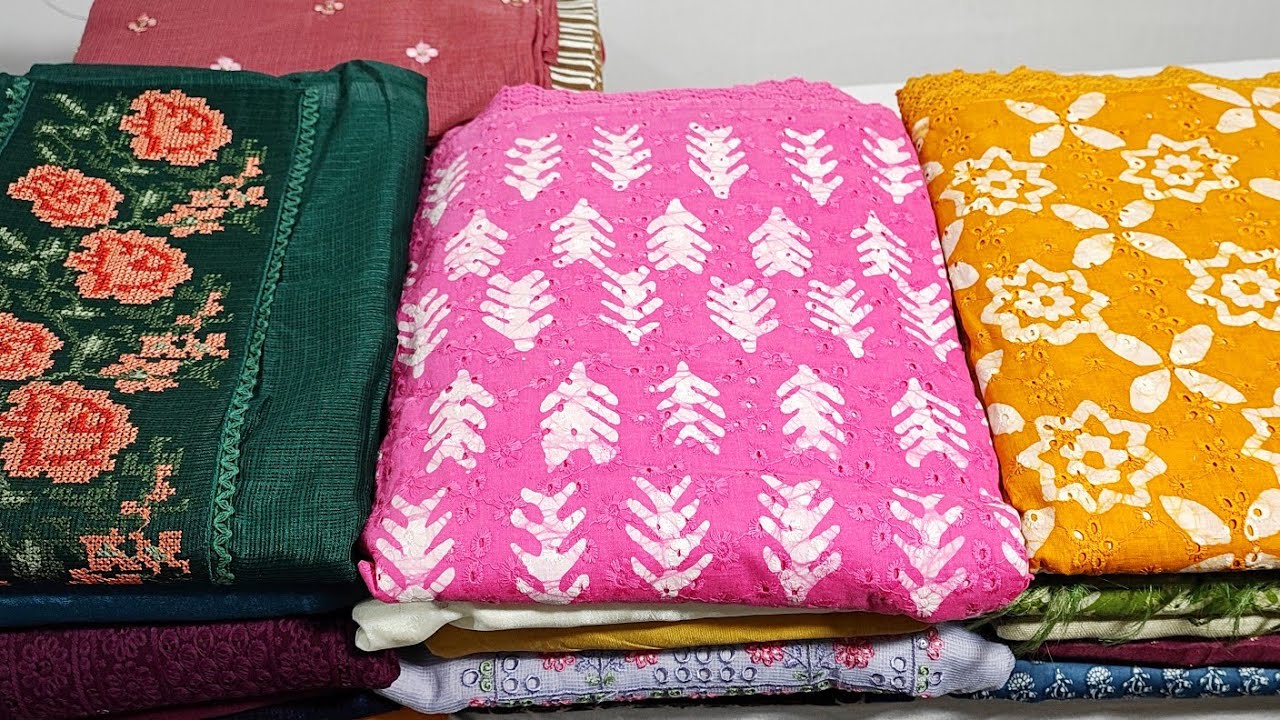 PURE BANARASI SILK PARTY WEAR SET|PURE HAKOBA COTTON WITH MULCOTTON DUPATTA 