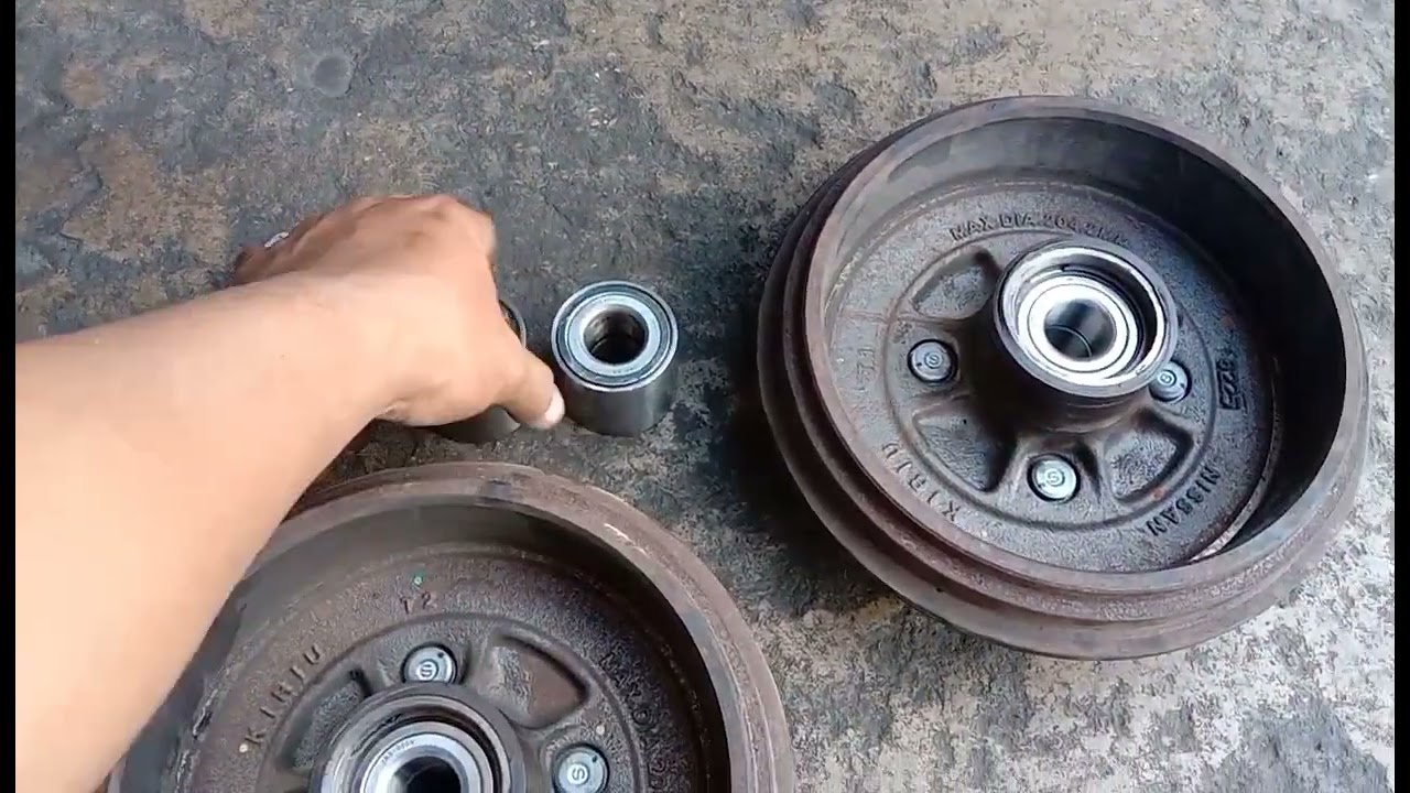 SIMPLE LANG MAGPALIT NG HUB BEARING REAR NISSAN ALMERA