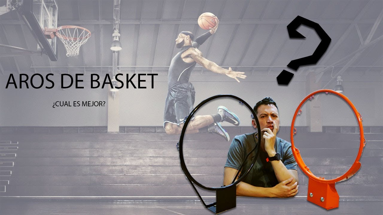 Diferencias de aro de basket normal y con pivote (Regalo un aro al primer comentario)