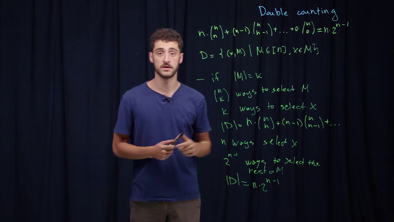 Double Counting: Introduction to Combinatorics #5