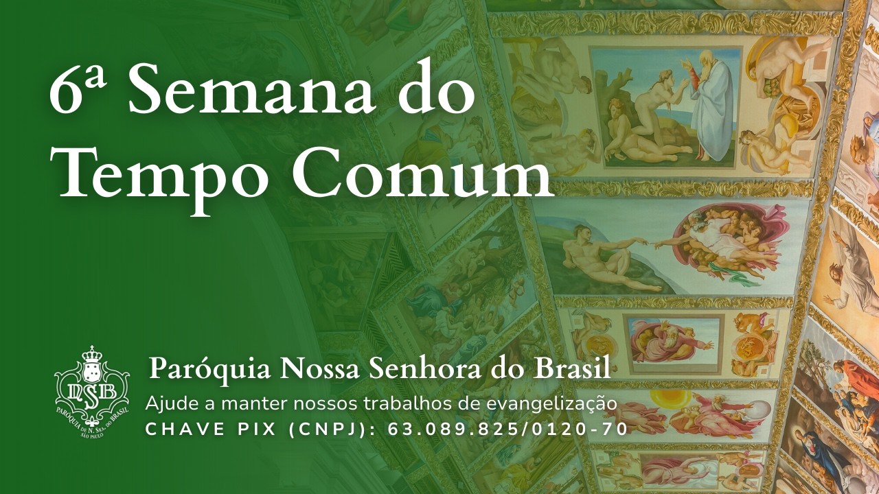 Missa ao vivo (Terça 17/02/2026) às 8h online – Nossa Senhora do Brasil