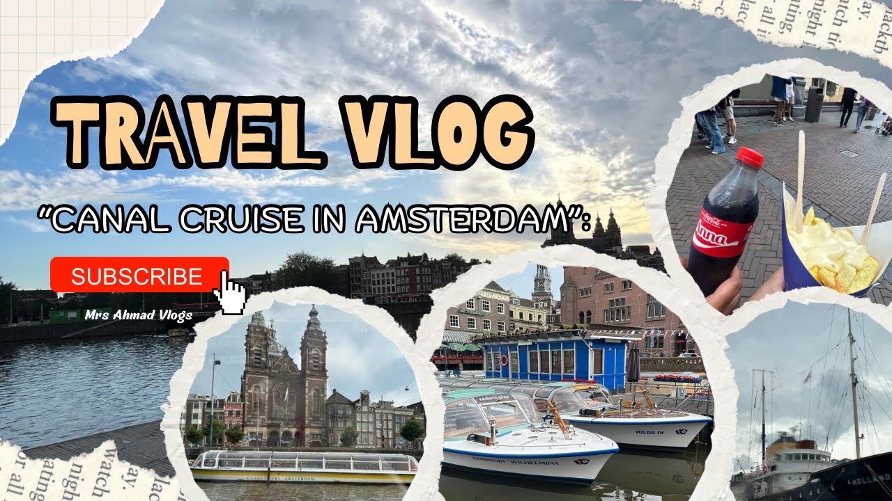 Chill Amsterdam Vlog | Boats & Dam Square | Urdu Vlog 