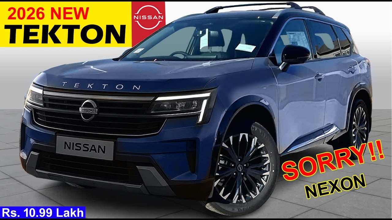2026 New NISSAN TEKTON Compact SUV Launch in INDIA 😍 The Game Changer