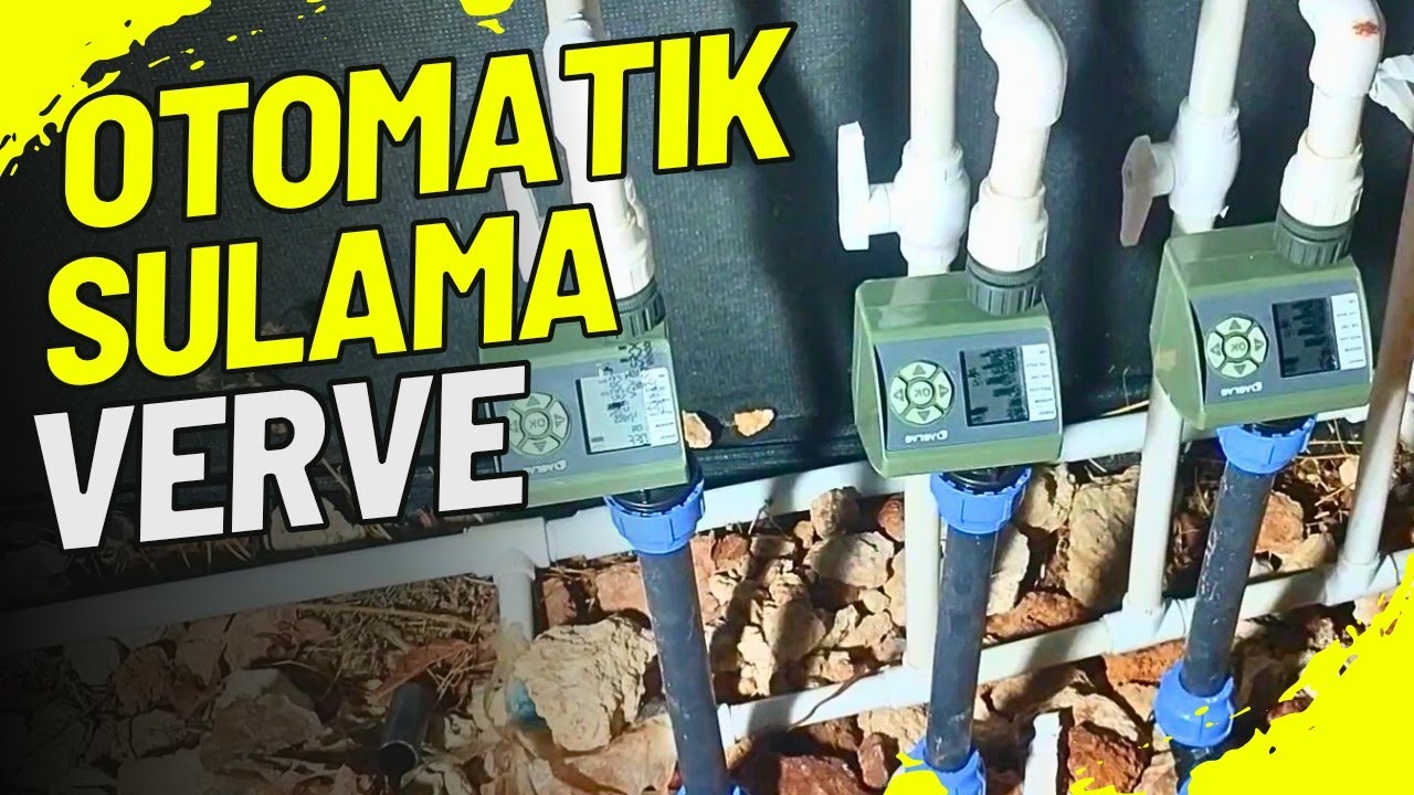 Otomatik Sulama Çim ve Damlama - Verve programlanabilir sulama zamanlayıcı | Merdoz