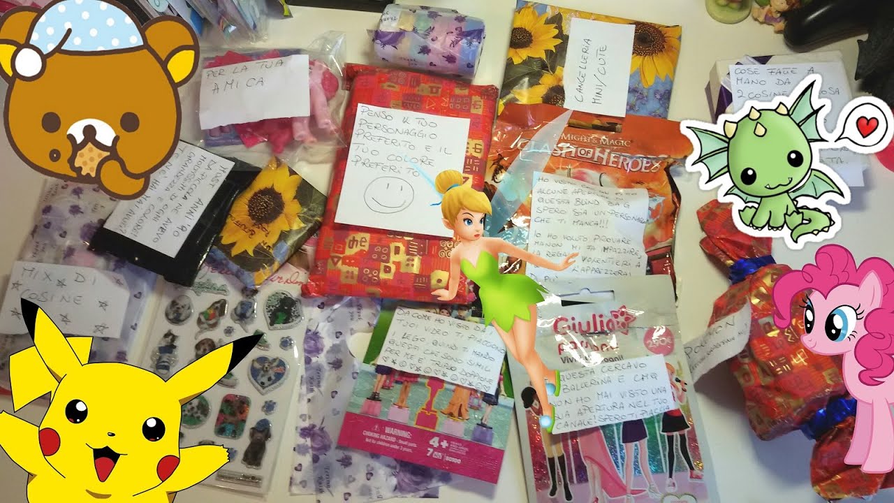 Un Pacco Enorme da Veronicasm87!!! Blind bags, kawaii, creazioni, trilli, mlp... + Saluti!!!