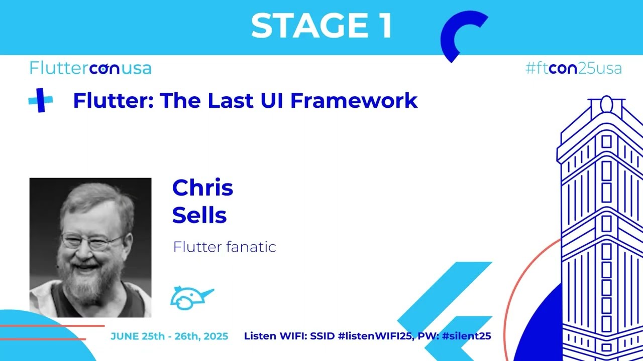 Flutter: The Last UI Framework-Chris Sells | Fluttercon USA 2025
