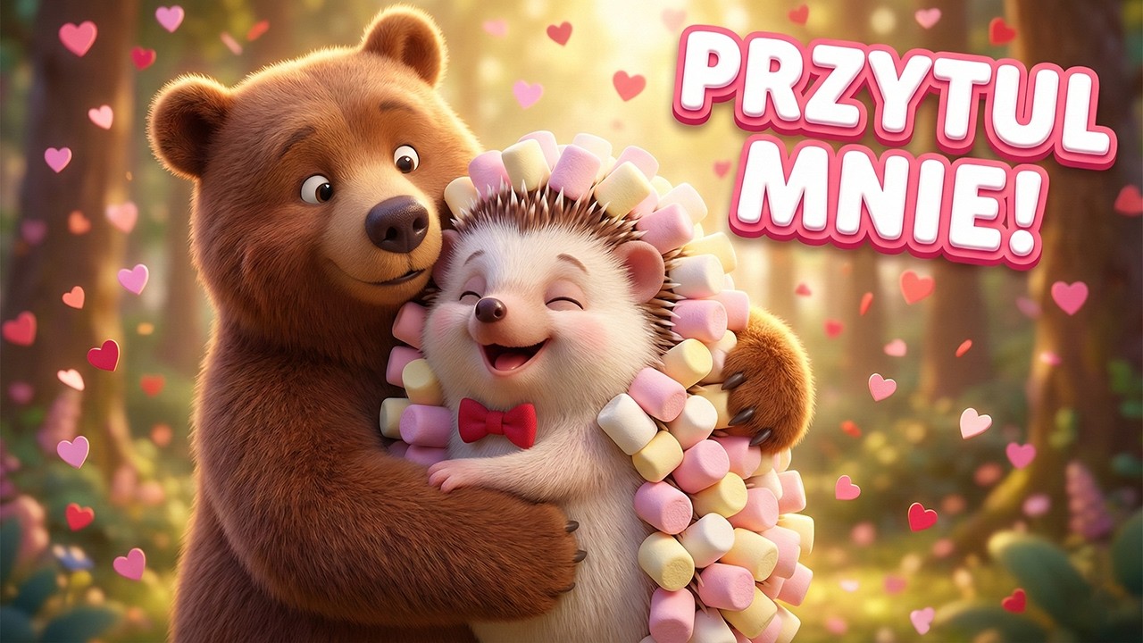 Jeż Jerzy - Przytul Jeża! (Oficjalny Teledysk na Walentynki) 🦔💖 Piosenki dla Dzieci | Pioseneczki
