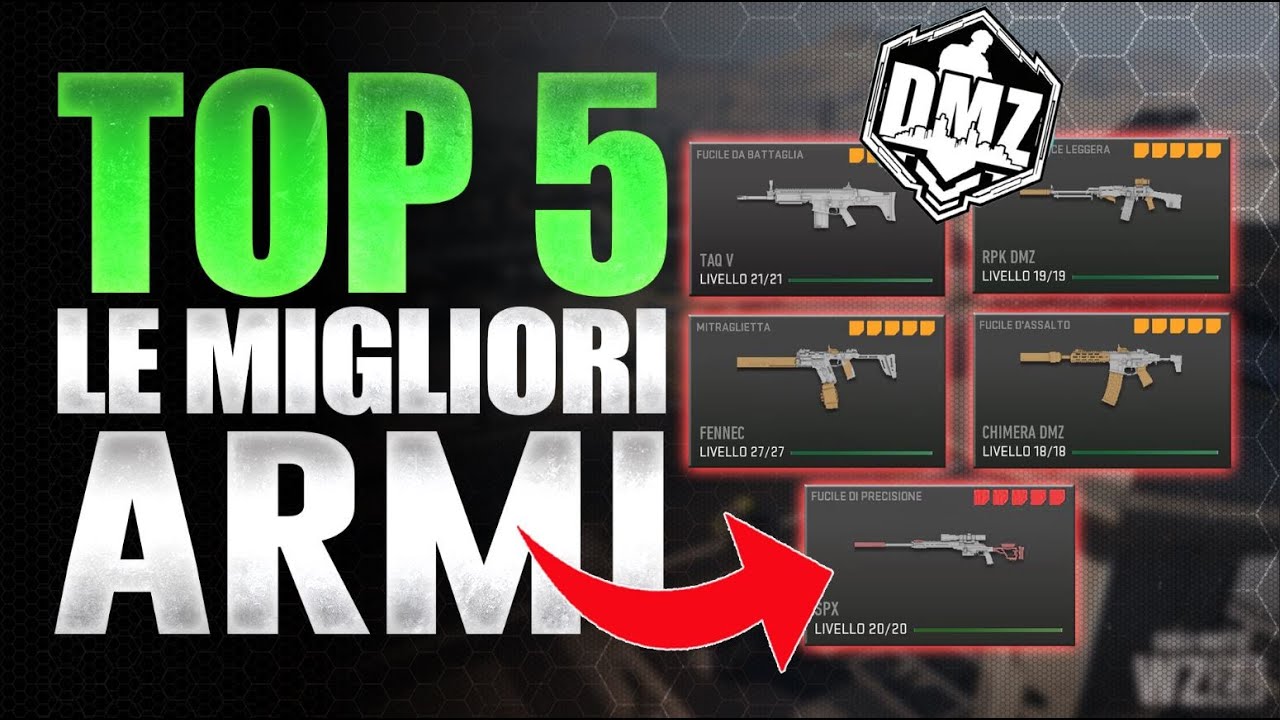 Le 5 Migliori ARMI da usare in DMZ (Warzone 2) | CoD:MW2