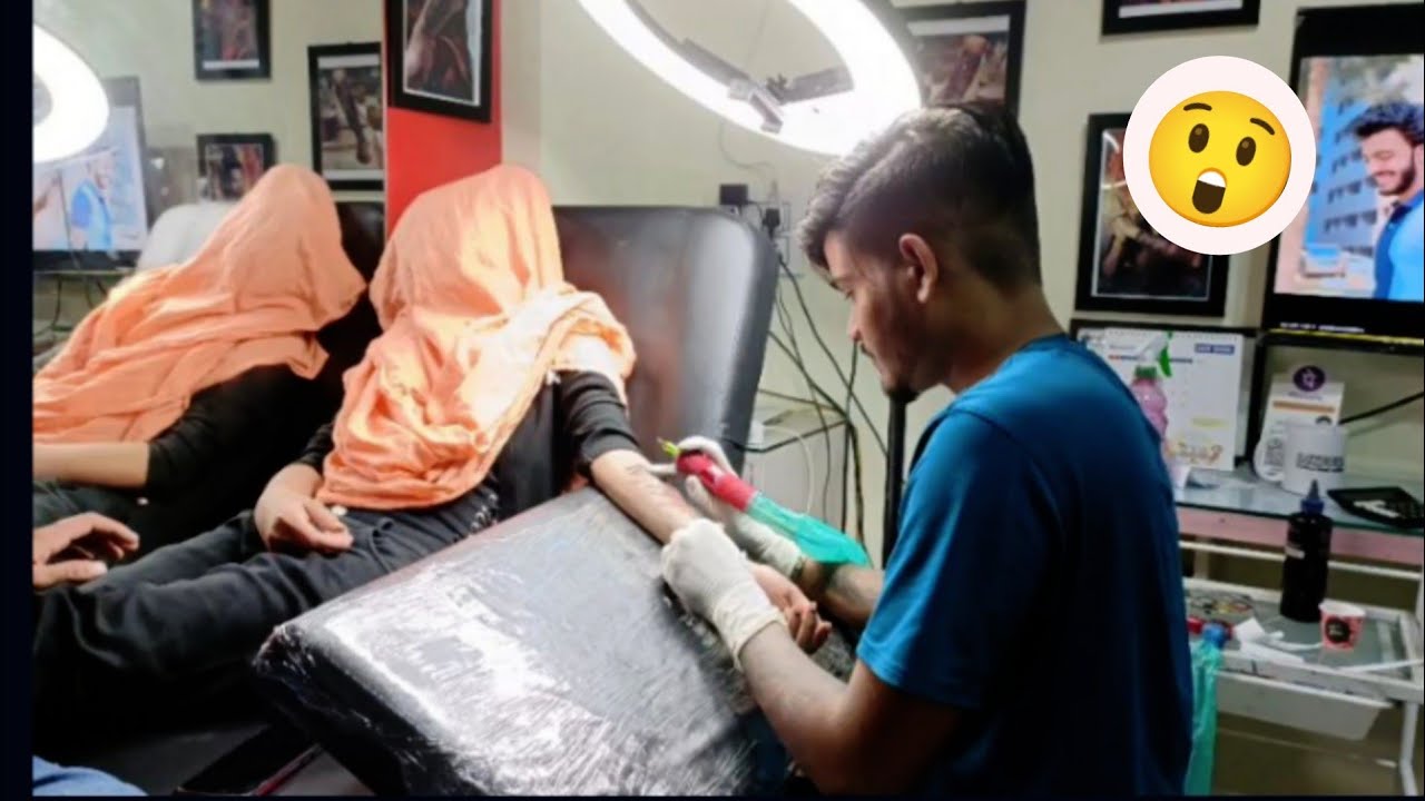cut mark  kiye hide 😲| abhi tattoos | tattoo