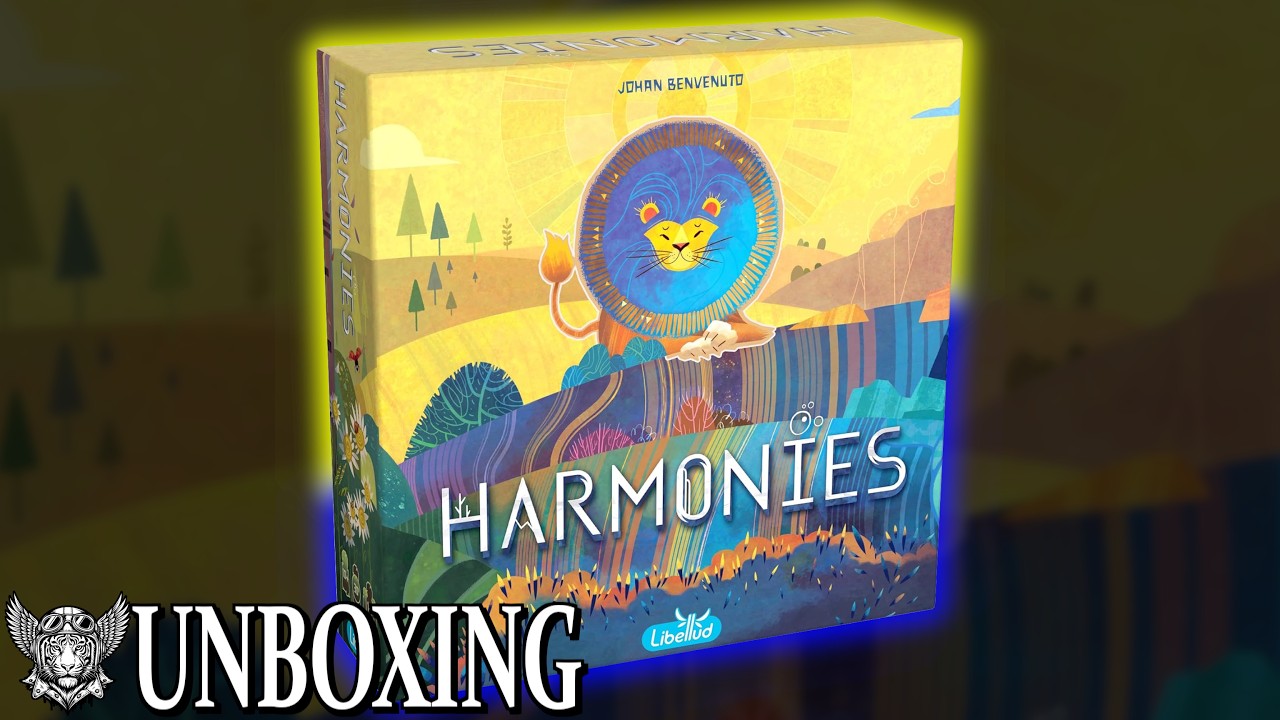 We Unboxed Harmonies &mdash; Here's What's Inside This Stunning Libellud Game