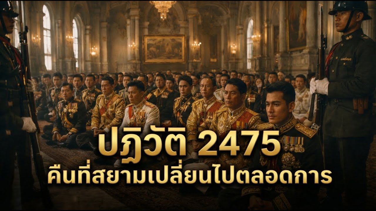 ปฏิวัติ 2475 คืนที่สยามเปลี่ยนไปตลอดการด้วยคณะราษฎร | ประวัติศาสตร์ที่ตำราไม่ได้สอน