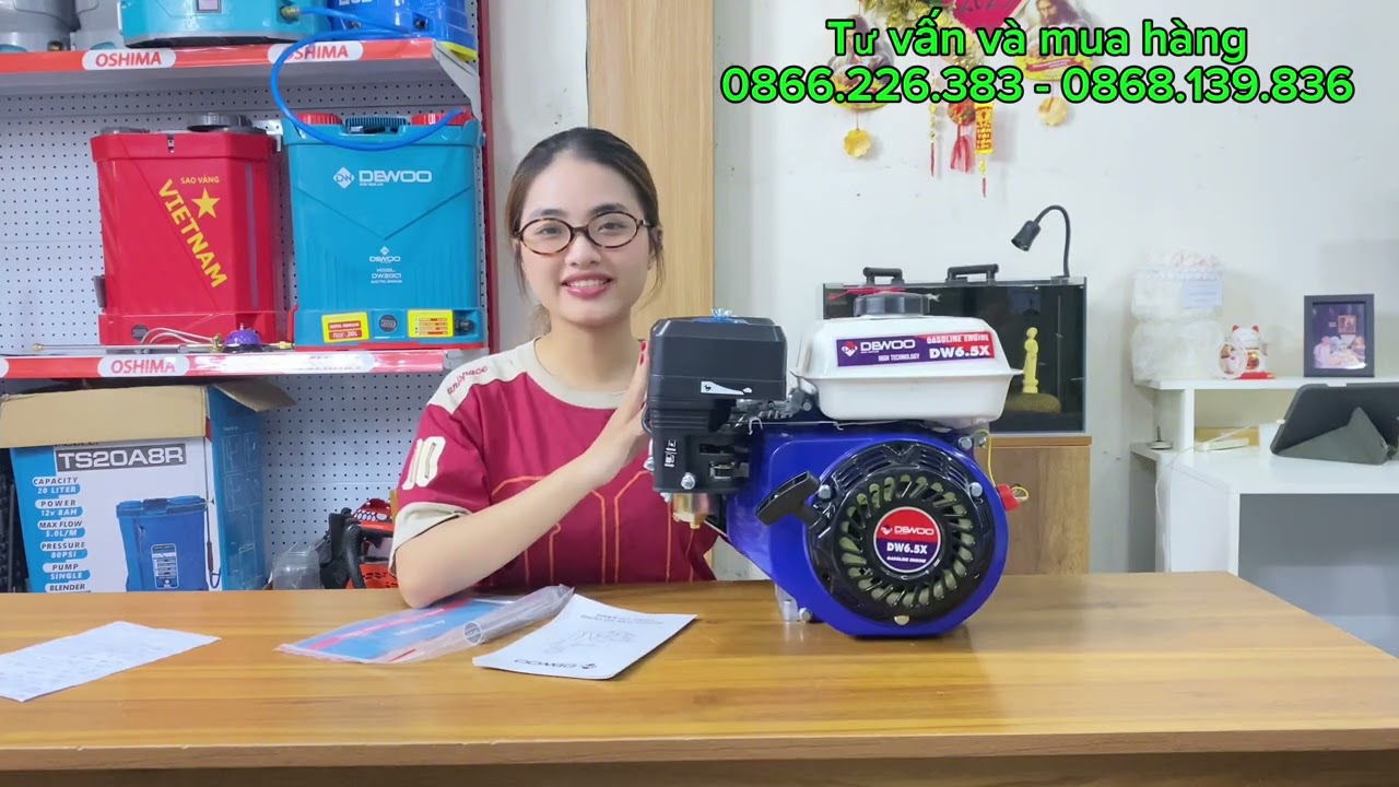 ĐẦU NỔ DEWOO DW6.5X HOẠT ĐỘNG MẠNH MẼ / GIÁ ƯU ĐÃI