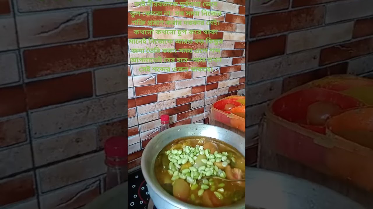 নীরবতাকে দুর্বলতা ভেবে ভুল কর না সব সময় নিজের শক্তি প্রমাণ করা দরকার নেই,#fb#cooking #youtube#food 