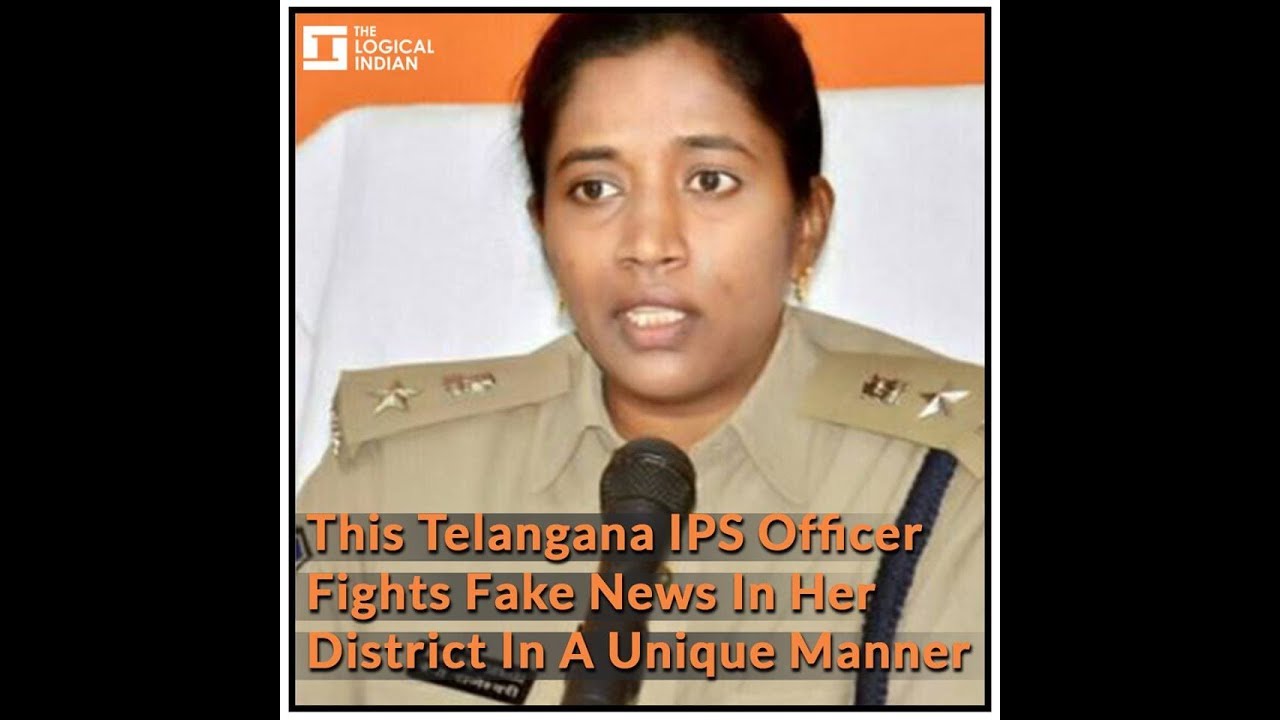 This Telangana IPS Officer Fights Fake News In Her District In A Unique Manner