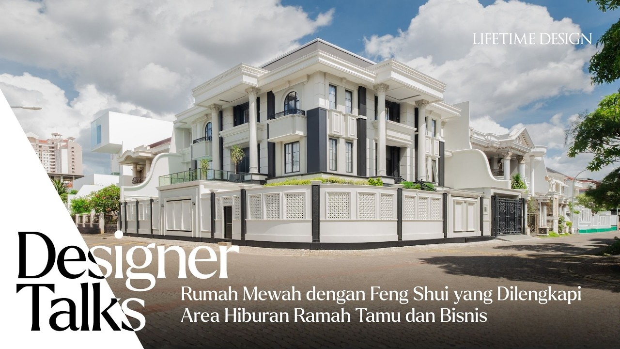 Hunian Modern Classic ala Marie Kondo untuk Keluarga Besar di Kelapa Gading
