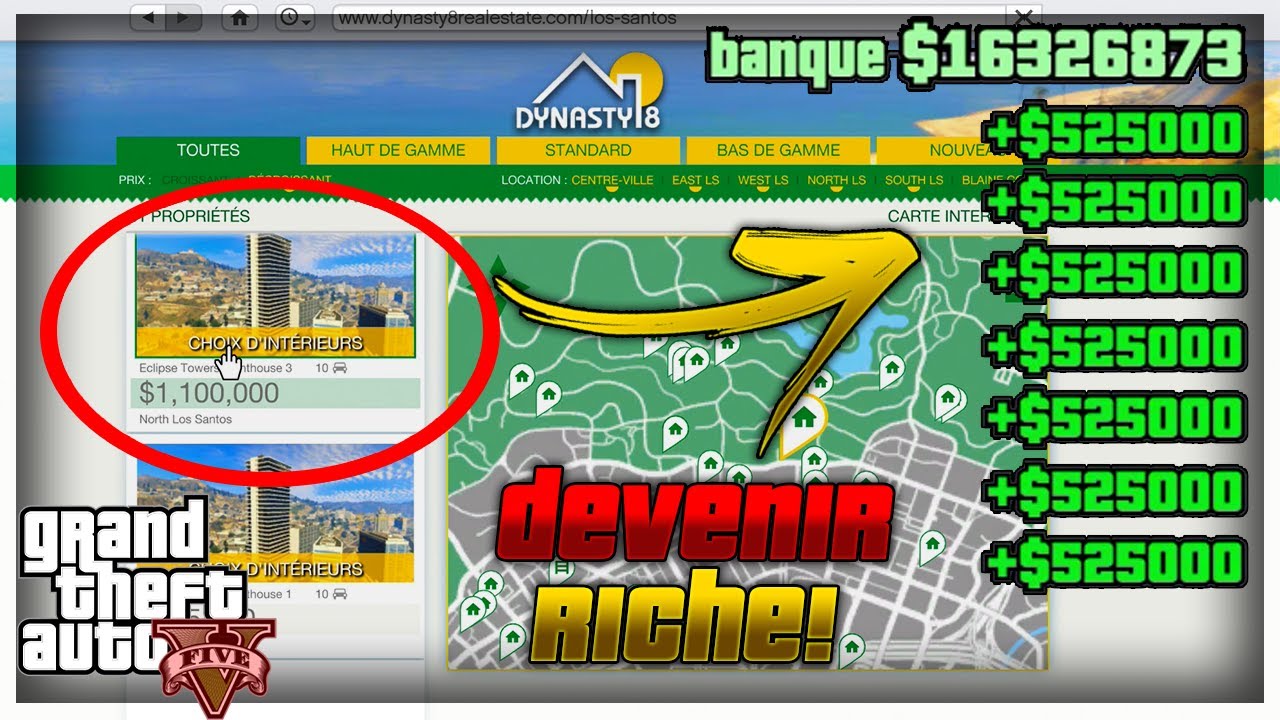 MEILLEUR GLITCH D'ARGENT INFINI BEFF GTA 5 ONLINE 1.69