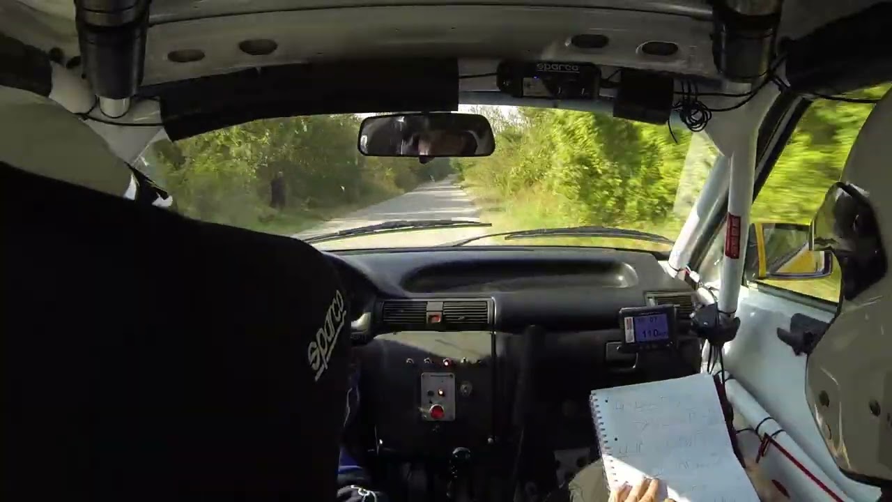 Rally Bulgaria 2023, SS7 Shemshevo St. Vladimirov Ch. Subev Opel Astra onboard