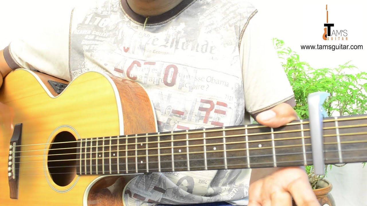 Yahin hoon main guitar lesson of fingerstyle intro | Ayushmann Khurrana  (www.tamsguitar.com)