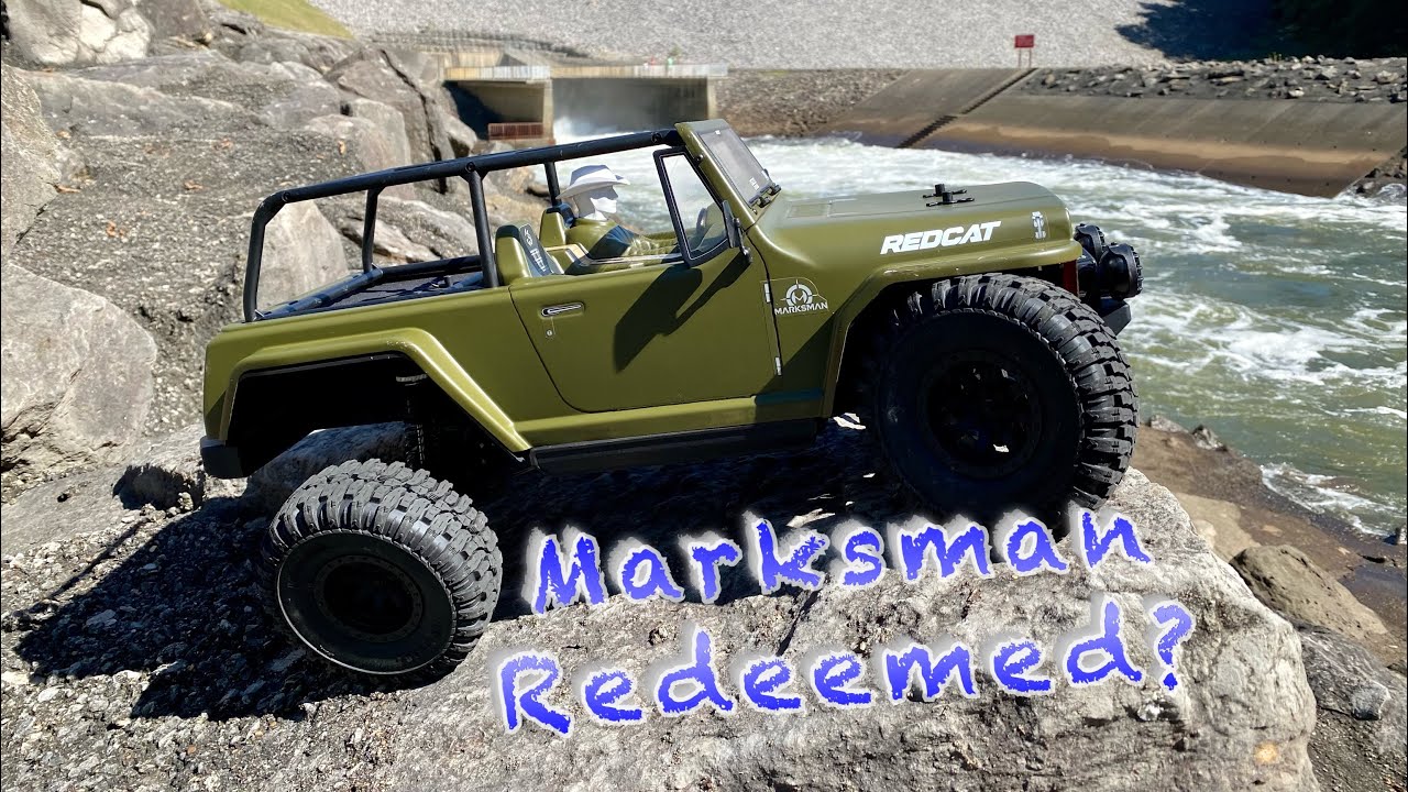 Redcat Marksman 1st run, must do Mod & waterproof test! Redeemed!