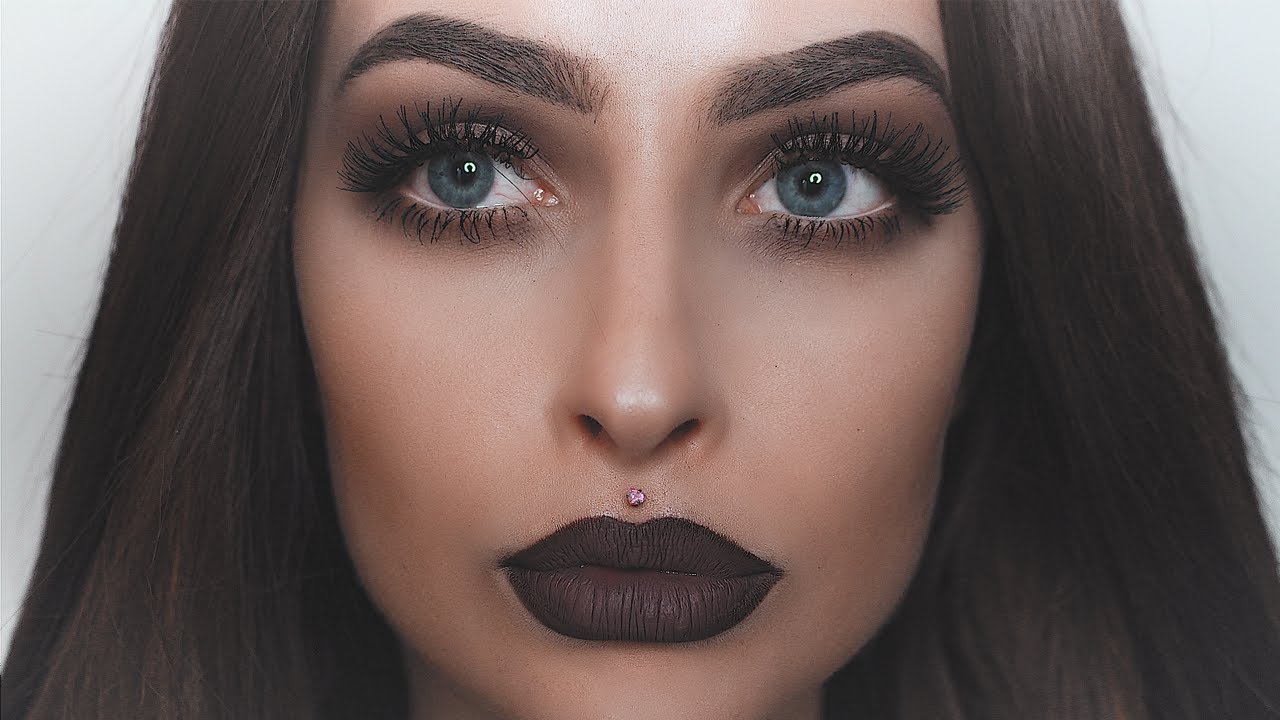 CZEKOLADOWY NUDE MAKEUP W 4 MINUTY 🍫 MAKIJAŻ DO MAGAZYNU HOT MODA