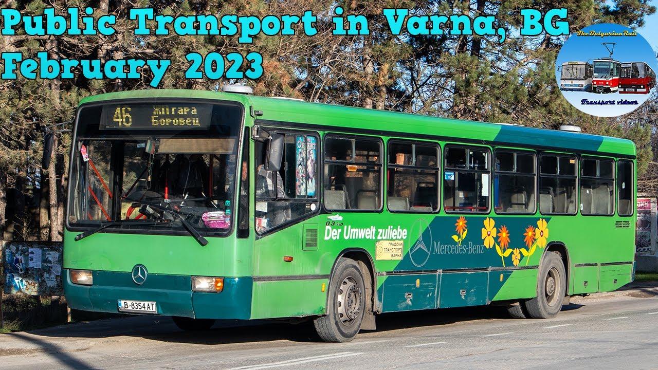 Public Transport in Varna 🇧🇬 | February 2023