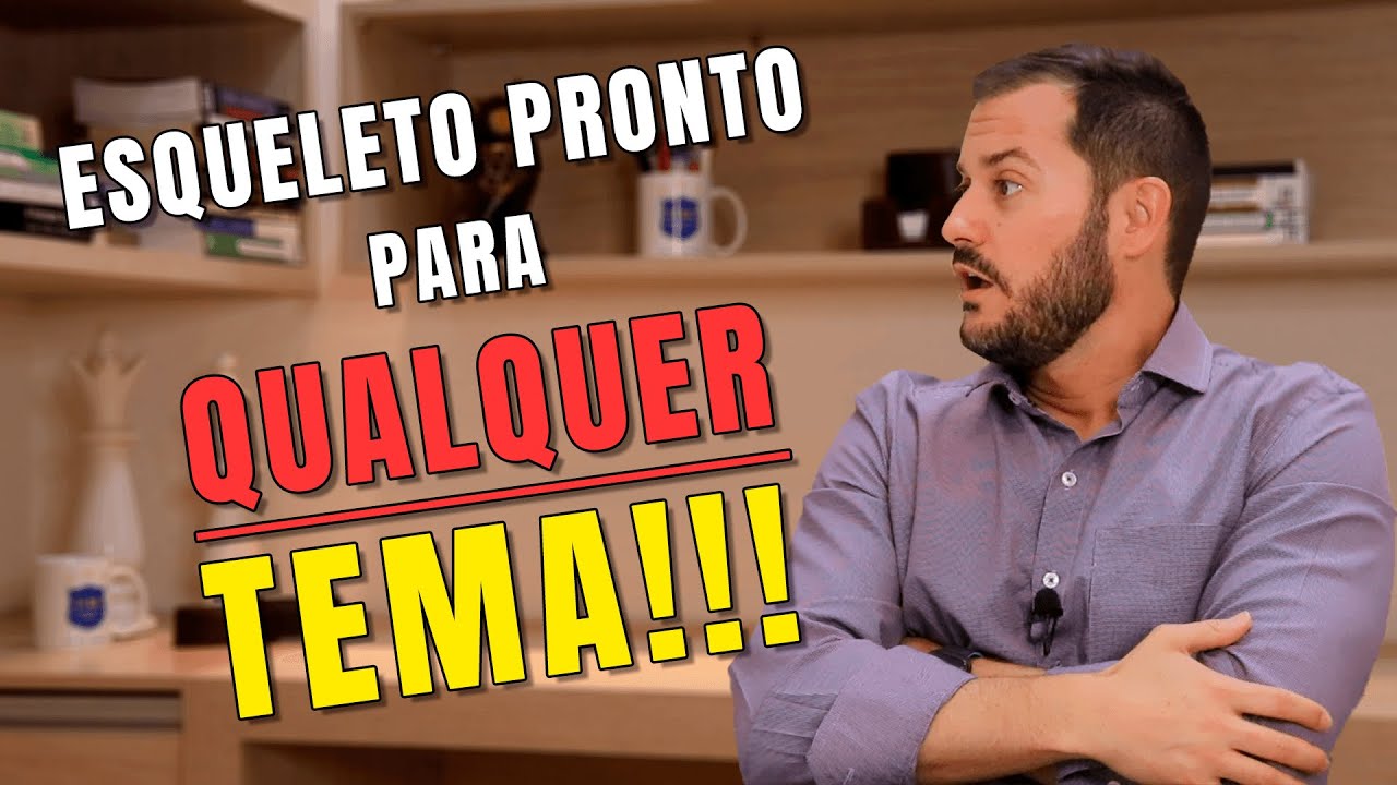 COMO ELABORAR QUALQUER TEXTO EM POUCOS MINUTOS! - Prof. Dickson Cosseti