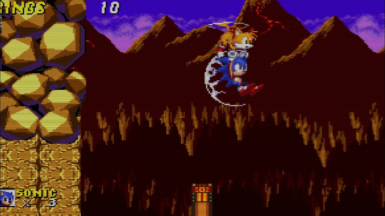 ROCK ZONE IS AMAZING! / Sonic 2 & Knuckles #9 (Sonic 3 Air ModPack)