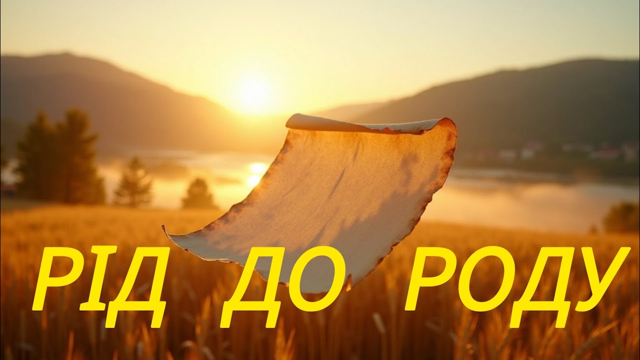 &laquo;РІД ДО РОДУ 💌 | Українська пісня, що торкає серце 🇺🇦 | Друге Життя AI Cover&raquo;