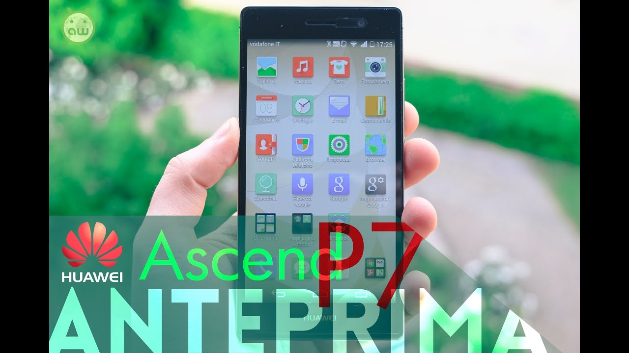 Huawei Ascend P7, anteprima in italiano